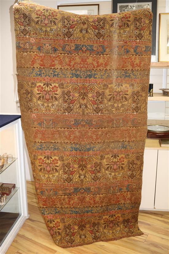 A Gothic revival machine tapestry panel